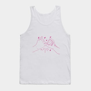 Pinky Promise Hand Tank Top